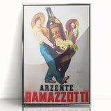 Vintage Ramazzotti Poster - Retro Italian Liquor Advertising Art