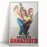 Vintage Ramazzotti Poster - Retro Italian Liquor Advertising Art