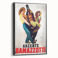 Vintage Ramazzotti Poster - Retro Italian Liquor Advertising Art