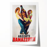 Vintage Ramazzotti Poster - Retro Italian Liquor Advertising Art