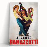 Vintage Ramazzotti Poster - Retro Italian Liquor Advertising Art