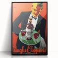 Vintage Auglu & Ekspori Poster - Retro Liquor Advertising Art