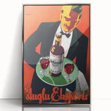 Vintage Auglu & Ekspori Poster - Retro Liquor Advertising Art