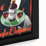 Vintage Auglu & Ekspori Poster - Retro Liquor Advertising Art