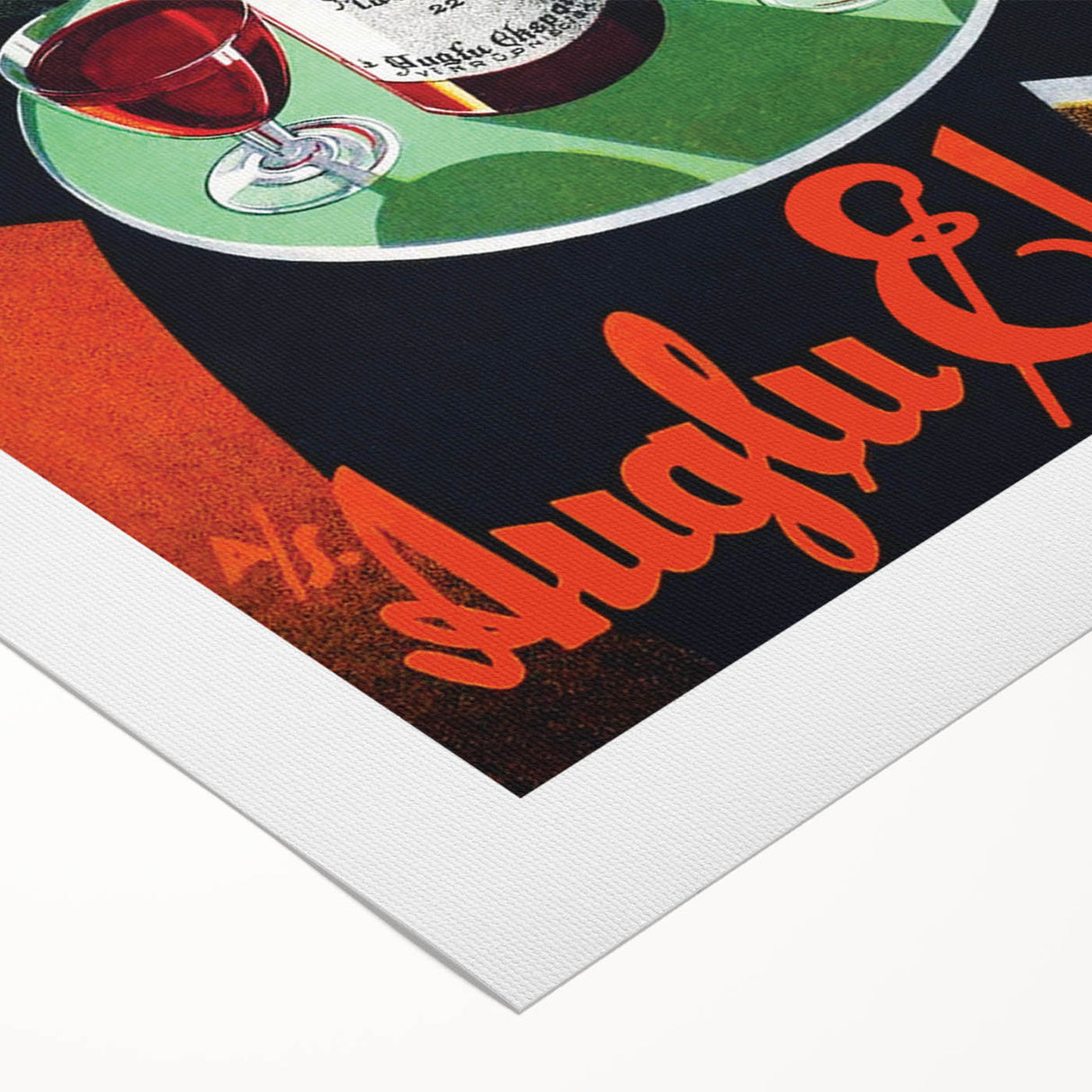 Vintage Auglu & Ekspori Poster - Retro Liquor Advertising Art