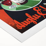 Vintage Auglu & Ekspori Poster - Retro Liquor Advertising Art