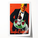 Vintage Auglu & Ekspori Poster - Retro Liquor Advertising Art