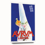 Vintage Avrum Liquor Poster - Retro Italian Advertising Art
