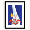 Vintage Avrum Liquor Poster - Retro Italian Advertising Art