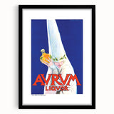 Vintage Avrum Liquor Poster - Retro Italian Advertising Art