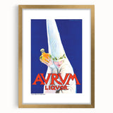 Vintage Avrum Liquor Poster - Retro Italian Advertising Art
