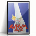 Vintage Avrum Liquor Poster - Retro Italian Advertising Art