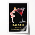 Vintage Balsam Apéritif Poster - Retro Liquor Advertising Art