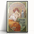 Vintage Becherovka Poster - Retro Czech Liquor Advertising Art