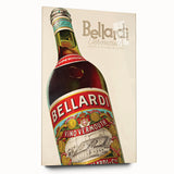 Vintage Bellardi Vermouth Advertising Poster - Retro Wall Art