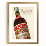 Vintage Bellardi Vermouth Advertising Poster - Retro Wall Art