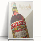 Vintage Bellardi Vermouth Advertising Poster - Retro Wall Art