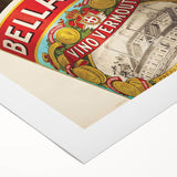 Vintage Bellardi Vermouth Advertising Poster - Retro Wall Art