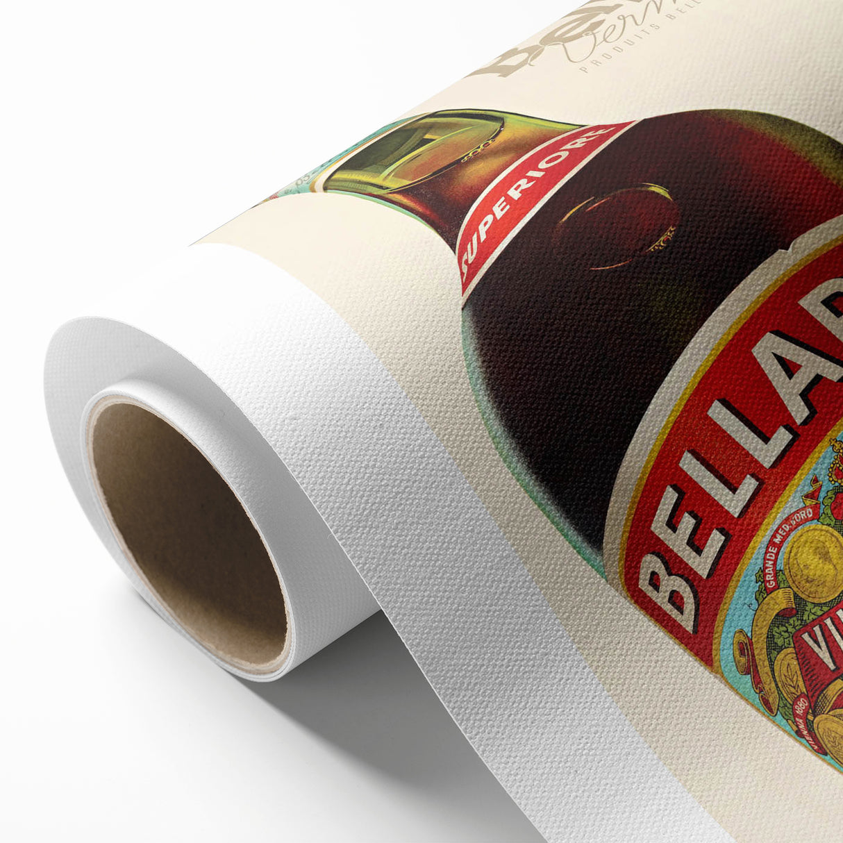 Vintage Bellardi Vermouth Advertising Poster - Retro Wall Art