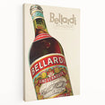 Vintage Bellardi Vermouth Advertising Poster - Retro Wall Art