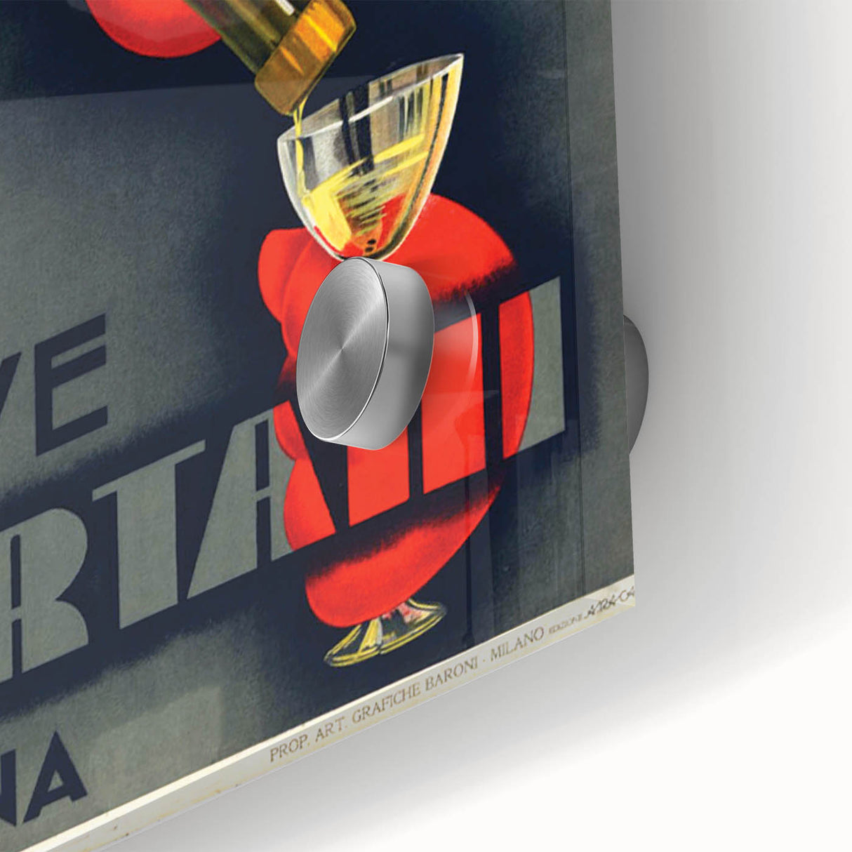 Vintage Soave Bertani Verona Advertising Poster - Retro Wall Art