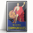 Vintage Bière Champigneulles Advertising Poster - Retro Wall Art