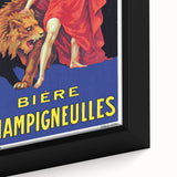 Vintage Bière Champigneulles Advertising Poster - Retro Wall Art