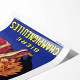 Vintage Bière Champigneulles Advertising Poster - Retro Wall Art