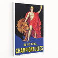 Vintage Bière Champigneulles Advertising Poster - Retro Wall Art