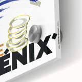 Vintage Bière Phénix Advertising Poster - Retro Wall Art