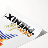 Vintage Bière Phénix Advertising Poster - Retro Wall Art