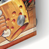 Vintage Advertising Poster: Biere de l'Eclair Retro Wall Art