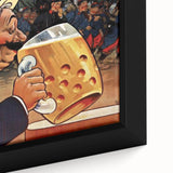 Vintage Advertising Poster: Biere de l'Eclair Retro Wall Art