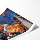 Vintage Advertising Poster: Bière de l'Eclair Retro Wall Art