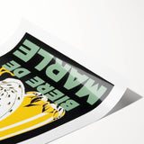 Vintage Advertising Poster: Bières de Marle Retro Wall Art