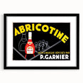 Abricotine Vintage Liquor Poster – Retro Advertising Wall Art