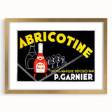 Abricotine Vintage Liquor Poster – Retro Advertising Wall Art