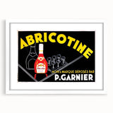 Abricotine Vintage Liquor Poster – Retro Advertising Wall Art