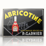 Abricotine Vintage Liquor Poster – Retro Advertising Wall Art
