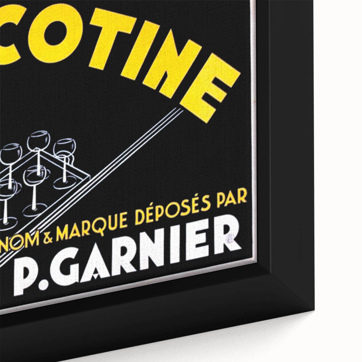 Abricotine Vintage Liquor Poster – Retro Advertising Wall Art