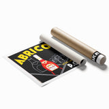 Abricotine Vintage Liquor Poster – Retro Advertising Wall Art