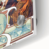 Vintage Advertising Poster: Bières de la Meuse Retro Wall Art