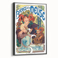 Vintage Advertising Poster: Bières de la Meuse Retro Wall Art