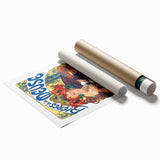 Vintage Advertising Poster: Bières de la Meuse Retro Wall Art