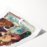 Vintage Advertising Poster: Bières de la Meuse Retro Wall Art