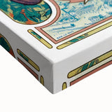 Vintage Advertising Poster: Bières de la Meuse Retro Wall Art