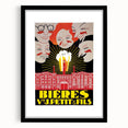 Vintage Advertising Poster: Bières V. Petit & Fils Retro Wall Art