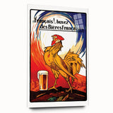 Vintage Advertising Poster: Français Buvez des Bières Françaises