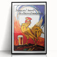 Vintage Advertising Poster: Français Buvez des Bières Françaises