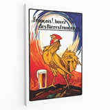 Vintage Advertising Poster: Français Buvez des Bières Françaises